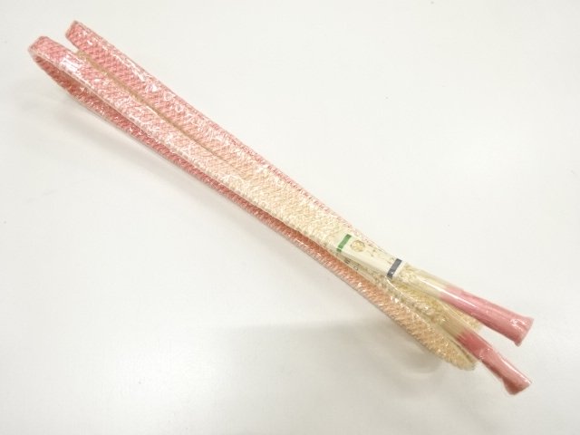 未使用品　正絹　手組帯締め